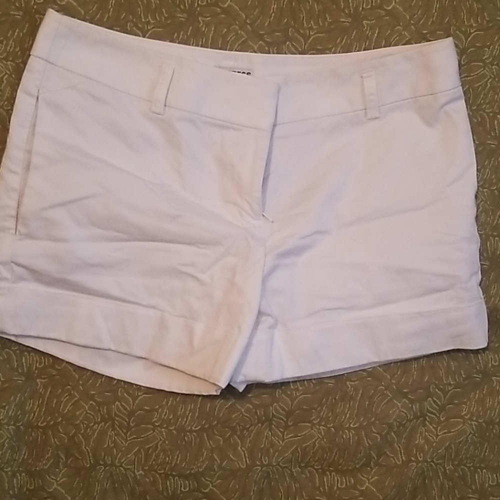 Express White Women's Shorts